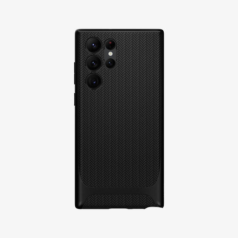 ACS03926 - Galaxy S22 Ultra 5G Case Neo Hybrid in gunmetal showing the back